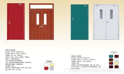 鋼質(zhì)防火門現(xiàn)貨款 乙級消防通道專用，支持定制7天發(fā)貨